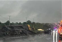 Identifican a las víctimas del accidente en la S-21