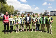 Participa Fiscalía General en el Macro Simulacro Nacional Simultáneo 2023