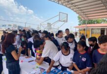 Instala FGE módulo de atención sobre prevención de la violencia en escuela secundaria de Tarímbaro