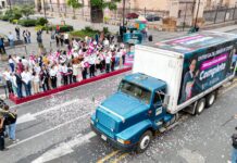 Gabriela Molina arranca distribución de más de 6 millones de libros de texto gratuitos