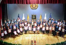 44 egresadas y egresados de la UMSNH recibieron el máximo reconocimiento al mérito académico que otorga la institución en el nivel de posgrado.